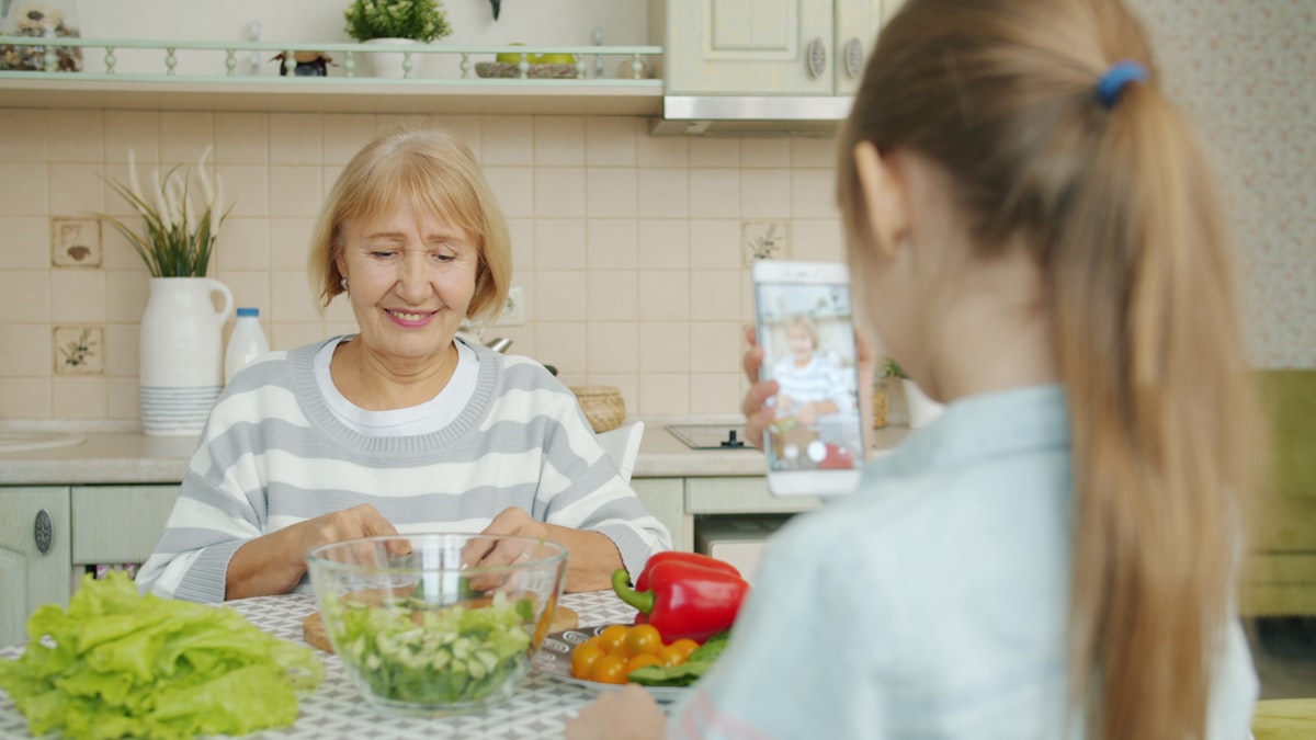 Süßkartoffeln und Vollkorngetreide
